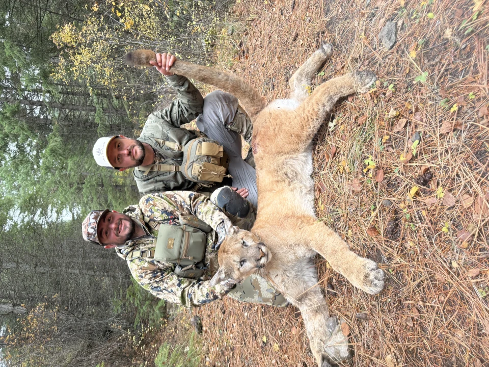 Predator hunt photograph from Kinzua Mountain Outfitters