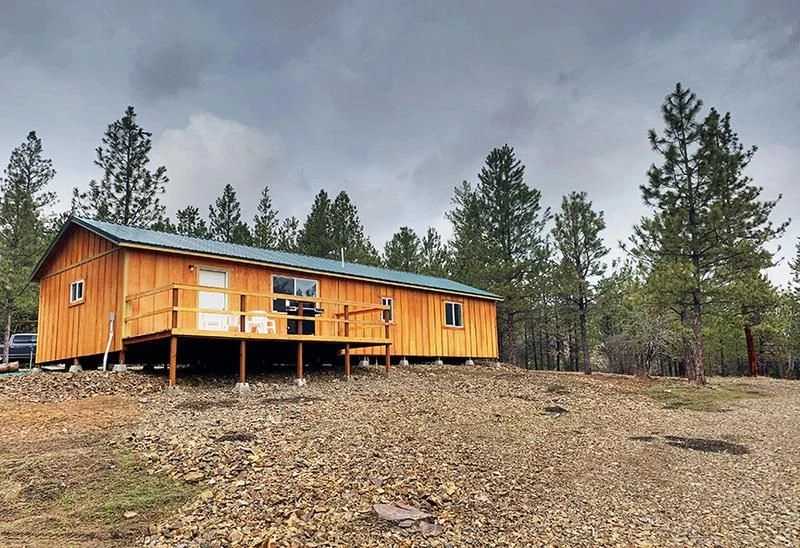 Original ranch accommodation and package photograph